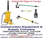 AIRSPADE Dirt Digger & Vacuums