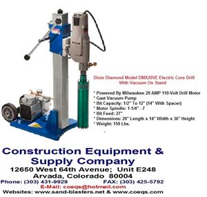 Electric Powered Core Drill