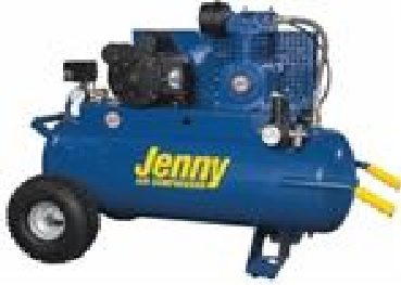 Jenny Model K15A-8P 1.5-HP Electric Single-Stage Wheelbarrow Type Portable  Air Compressors