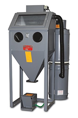 Trinco Model 24 Suction Blast Cabinet With Bp2 100 Cfm Dust
